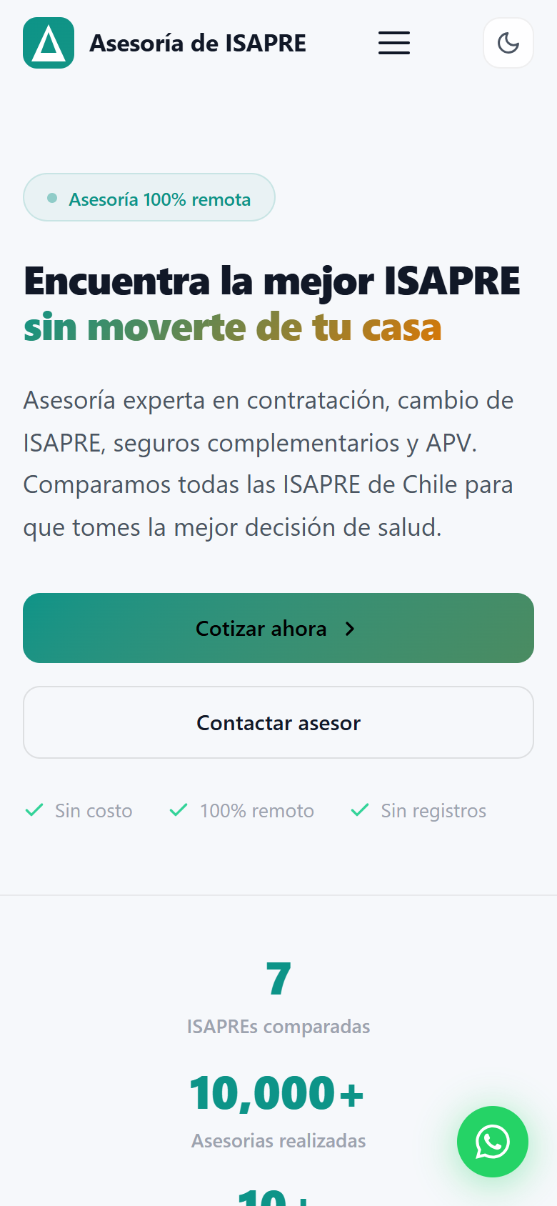 Modo oscuro