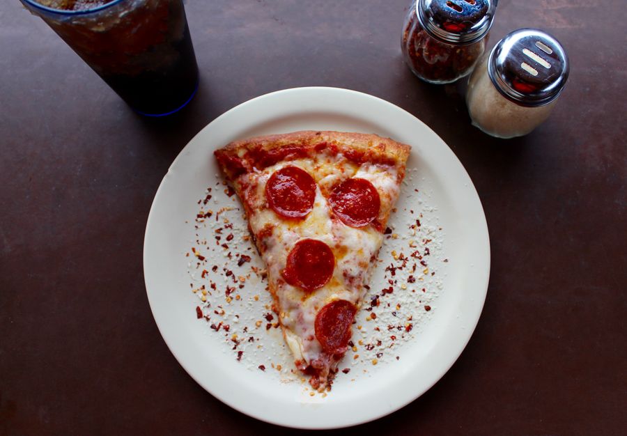 Pizza Quattro Formaggi con quesos fundidos
